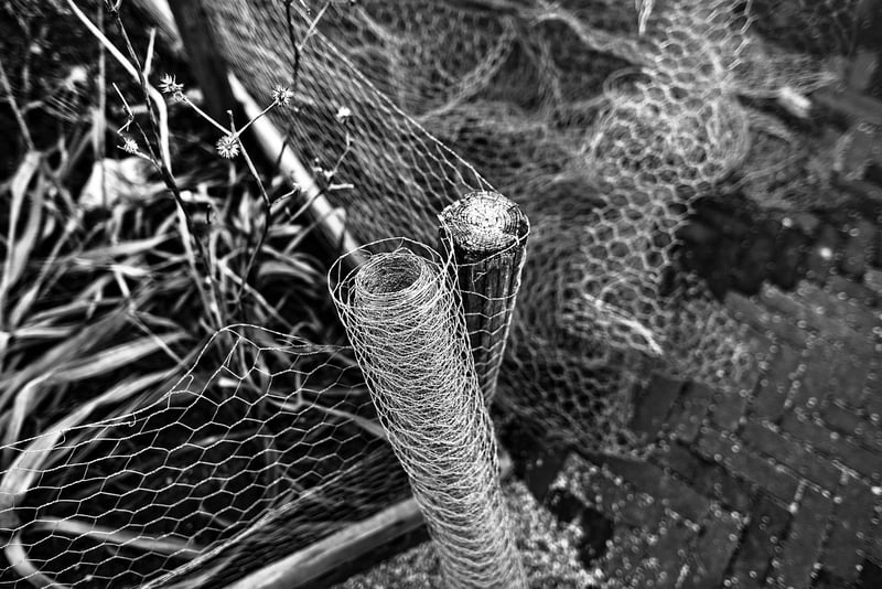 Netting for plant support